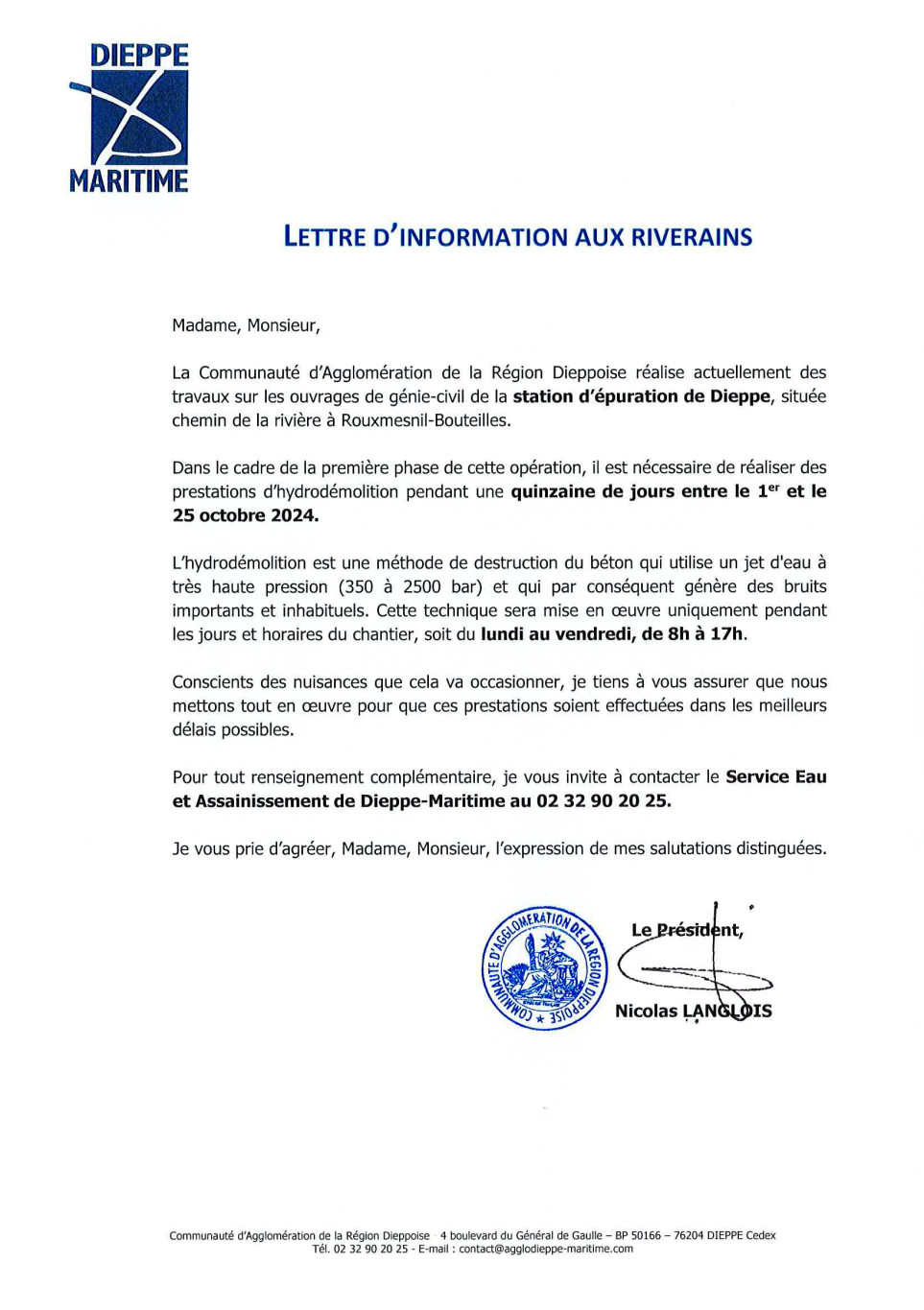 Lettre-d'info-trvx-STEP-Dieppe