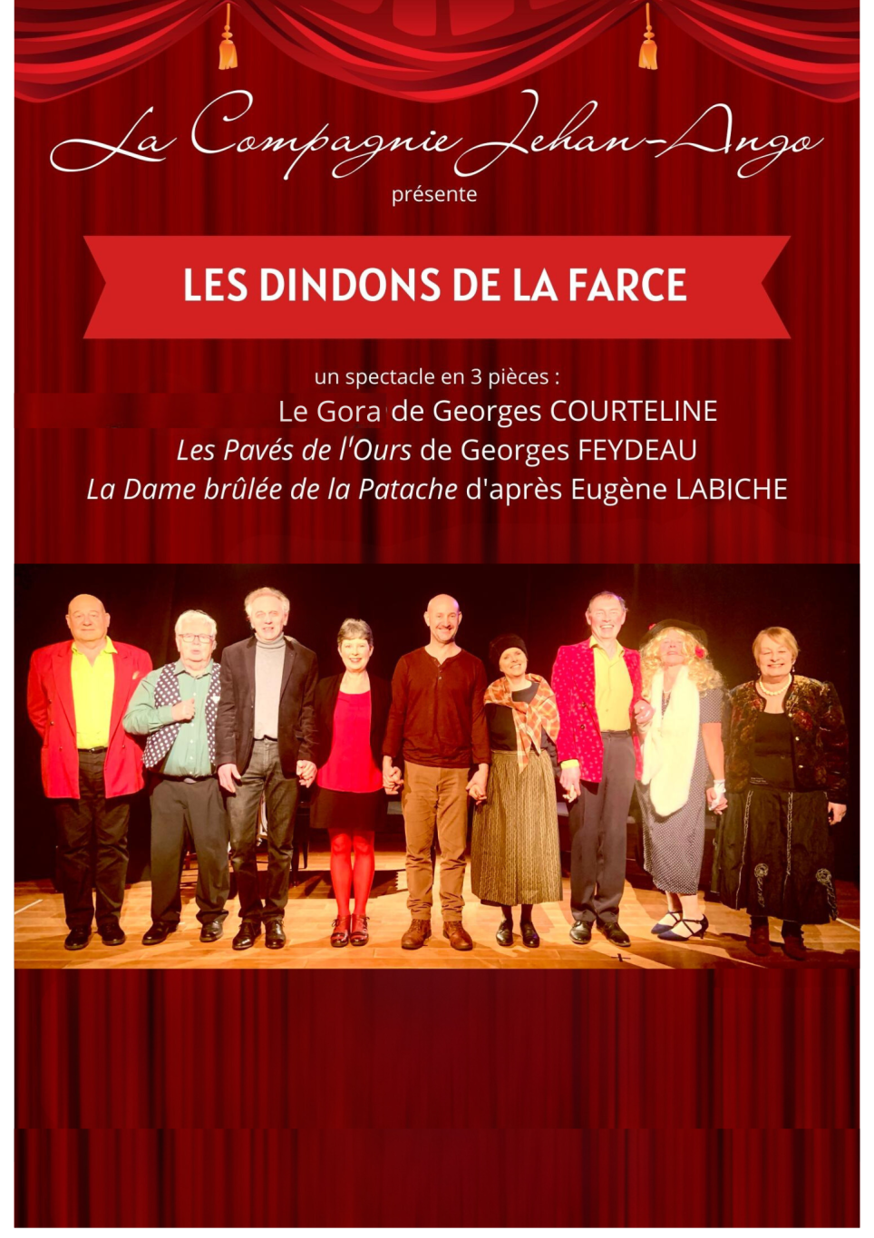 Affiche Dindons vierge avec photo